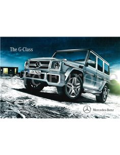 2012 MERCEDES BENZ G KLASSE BROCHURE ENGELS