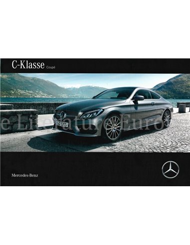 2016 MERCEDES BENZ C KLASSE COUPÉ BROCHURE DUITS