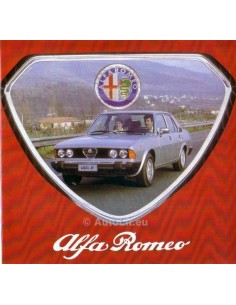 Alfa Romeo Programma Brochure Nederlands 09/1979