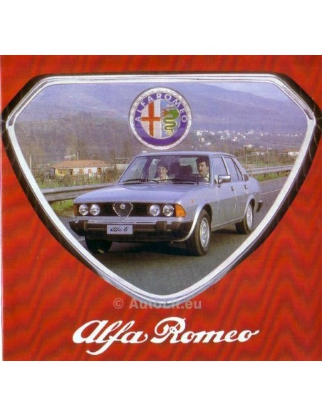 Alfa Romeo Programma Brochure Nederlands 09/1979