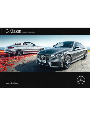 2016 MERCEDES BENZ C CLASS BROCHURE GERMAN