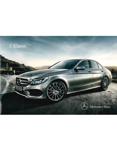 2014 MERCEDES BENZ C KLASSE BROCHURE NEDERLANDS