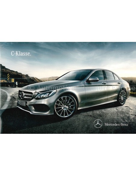 2014 MERCEDES BENZ C KLASSE BROCHURE NEDERLANDS