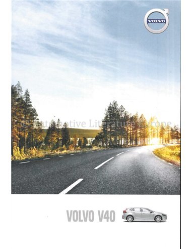 2016 VOLVO V40 BROCHURE ENGLISH