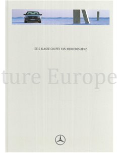 1995 MERCEDES BENZ S CLASS COUPE BROCHURE GERMAN
