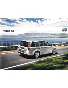 2009 VOLVO V50 BROCHURE DUTCH