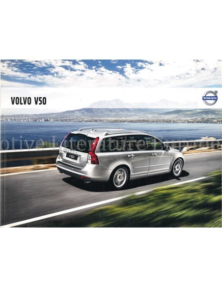 2009 VOLVO V50 BROCHURE DUTCH