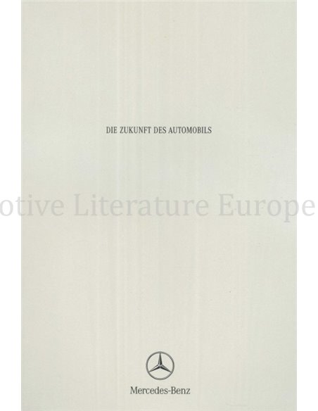 1999 MERCEDES BENZ S KLASSE HARDCOVER BROCHURE DUITS