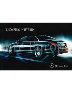 2014 MERCEDES BENZ S 500 PLUG-IN HYBRID BROCHURE DUITS