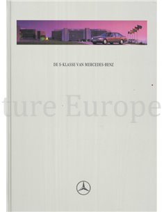 1996 MERCEDES BENZ S KLASSE HARDCOVER BROCHURE NEDERLANDS