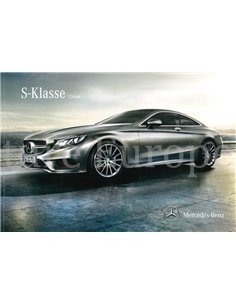 2015 MERCEDES BENZ S KLASSE COUPE BROCHURE DUITS