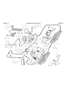 1971 LAMBORGHINI JARAMA SPARE PARTS MANUAL ITALIAN 2