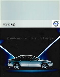 2004 VOLVO S40 BROCHURE DUTCH