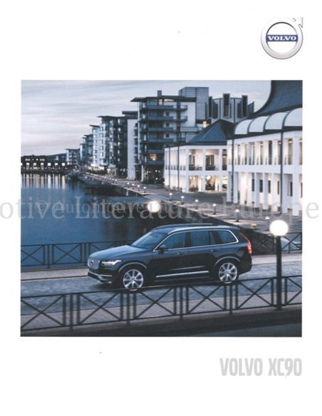 2017 VOLVO XC90 BROCHURE NEDERLANDS