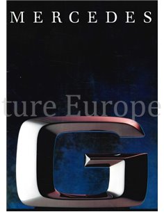 1993 MERCEDES BENZ G CLASS BROCHURE GERMAN