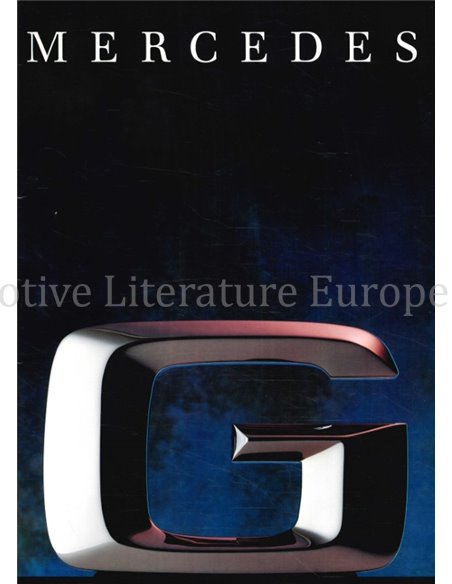 1993 MERCEDES BENZ G KLASSE BROCHURE DUITS