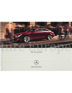 2006 MERCEDES BENZ CLS HARDCOVER BROCHURE DUITS