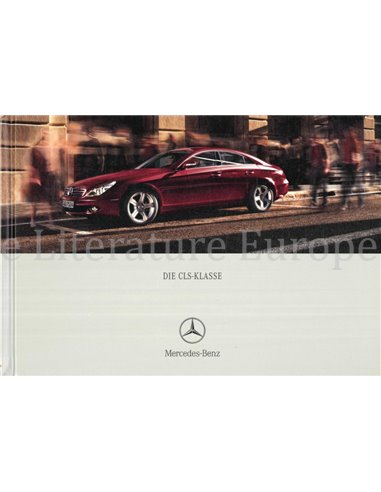 2006 MERCEDES BENZ CLS HARDBACK BROCHURE GERMAN