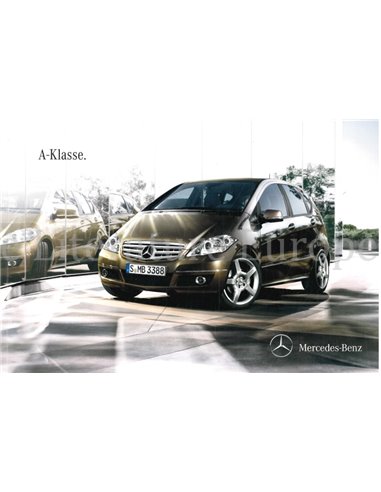 2011 MERCEDES BENZ A KLASSE BROCHURE DUITS