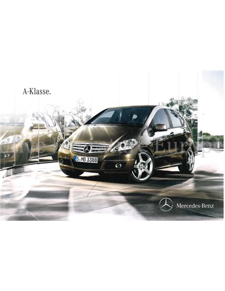 2011 MERCEDES BENZ B-CLASS BROCHURE GERMAN