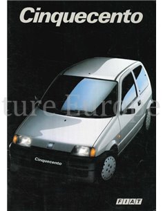 1992 FIAT CINQUECENTO BROCHURE DUTCH