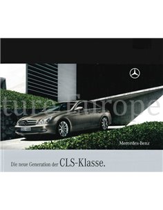 2009 MERCEDES BENZ CLS CLASS BROCHURE GERMAN