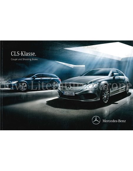 2014 MERCEDES BENZ CLS-KLASSE PROSPEKT DEUTSCH