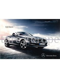 2011 MERCEDES BENZ SLK PROSPEKT NIEDERLÄNDISCH