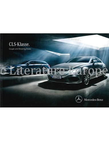 2014 MERCEDES BENZ CLS-CLASS BROCHURE GERMAN