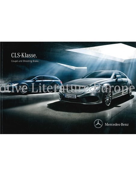 2014 MERCEDES BENZ CLS-KLASSE BROCHURE DUITS