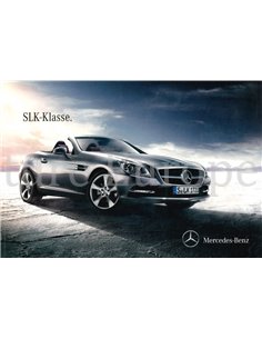 2012 MERCEDES BENZ SLK PROSPEKT NIEDERLÄNDISCH