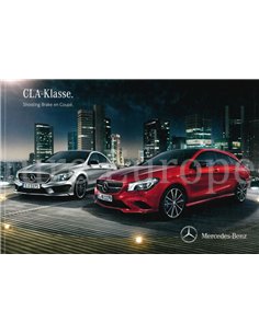 2015 MERCEDES BENZ CLA-KLASSE PROSPEKT NIEDERLÄNDISCH