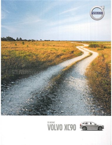 2016 VOLVO XC90 BROCHURE NEDERLANDS 