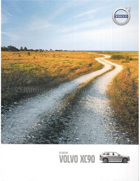 2016 VOLVO XC90 BROCHURE DUTCH 