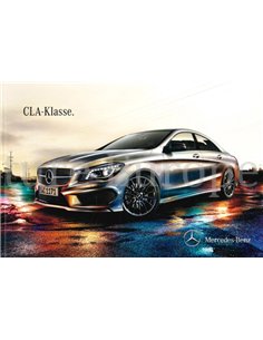 2014 MERCEDES BENZ CLA-KLASSE BROCHURE DUITS