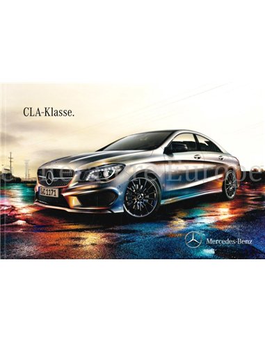 2014 MERCEDES BENZ CLA-KLASSE BROCHURE DUITS