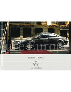 2006 MERCEDES BENZ CL CLASS HARDBACK BROCHURE GERMAN