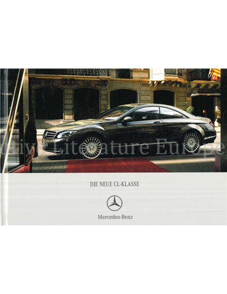 2006 MERCEDES BENZ CL KLASSE HARDCOVER BROCHURE DUITS