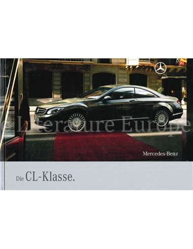 2008 MERCEDES BENZ CL KLASSE HARDCOVER BROCHURE DUITS