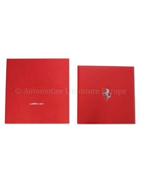 2013 - 2016 FERRARI LAFERRARI OPUS COFFEE TABLE BOOK