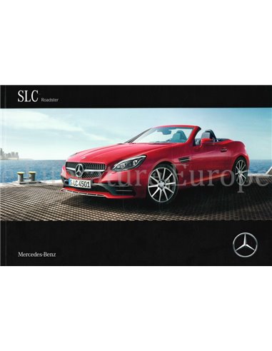 2016 MERCEDES BENZ SLC CLASS BROCHURE GERMAN