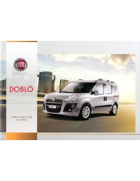 2013 FIAT DOBLO BROCHURE SPAANS