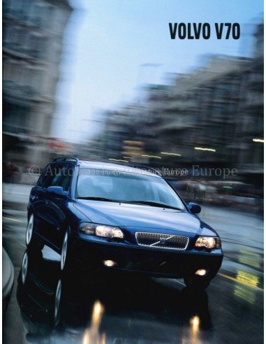 2002 VOLVO V70 BROCHURE DUTCH