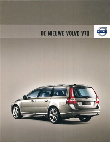 2008 VOLVO V70 PROSPEKT NIEDERLÄNDISCH