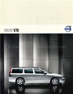 2007 VOLVO V70 BROCHURE NEDERLANDS