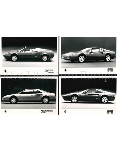 1987 FERRARI KROYMANS PRESSEMAPPE NIEDERLÄNDISCH