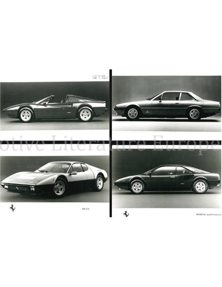 1983 FERRARI KROYMANS PRESSEMAPPE NIEDERLÄNDISCH