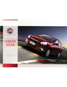 2013 FIAT GRAND SIENA BROCHURE SPAANS