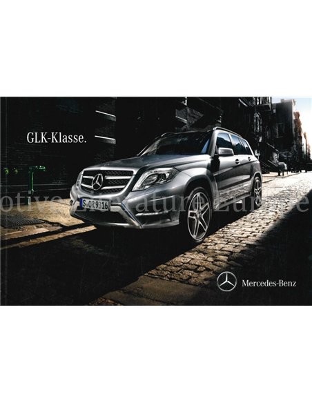 2013 MERCEDES BENZ GLK CLASS BROCHURE GERMAN