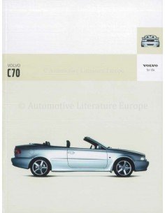2004 VOLVO C70 CONVERTIBLE PROSPEKT NIEDERLÄNDISCH